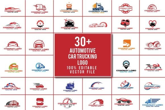 Download Automotive Car Trucking Logo Mega Bundle - Mega bundle Collection