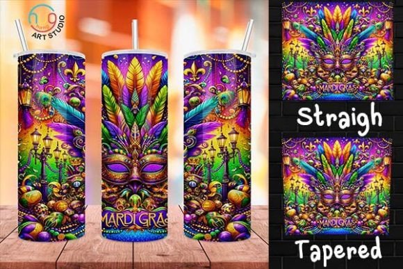 Download Mardi Gras 20 Oz Skinny Tumbler - 20 oz skinny tumbler Collection