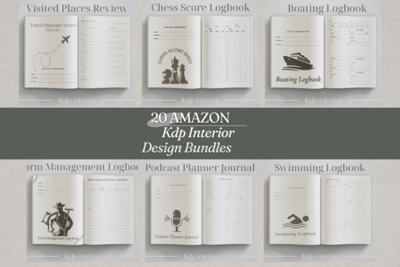 Download Amazon KDP Interiors Bundle - Amazon kdp Collection