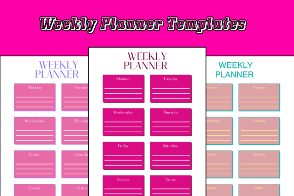 Download Best Weekly Planner Kdp Interior - Premium Resources