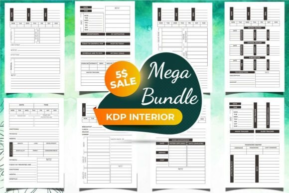 Download KDP Interior Template Mega Bundle Vol.11 - Mega bundle Collection