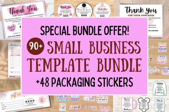 Download Small Business Template Bundle Canva - Business template Collection